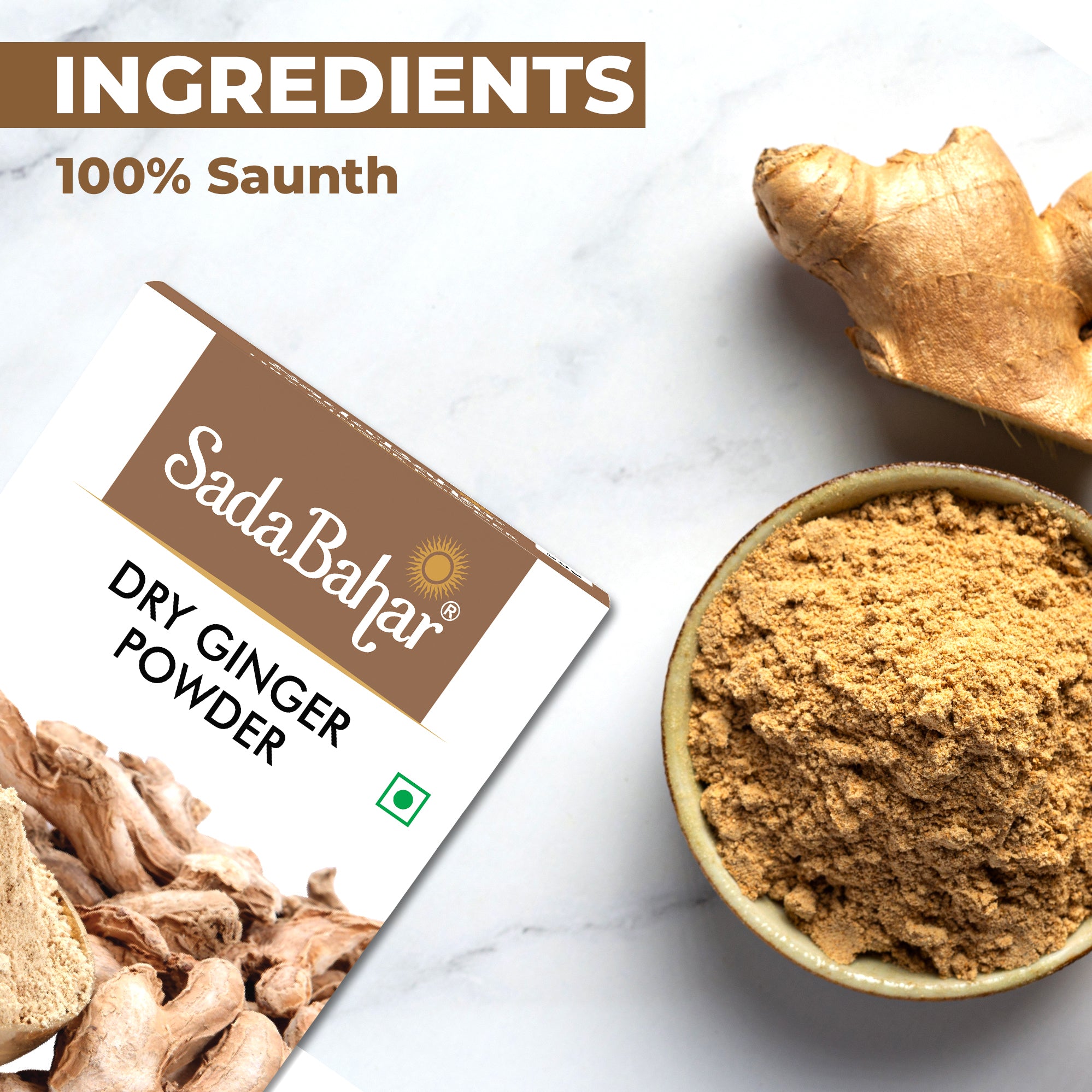 Dry Ginger Powder | Saunth Powder