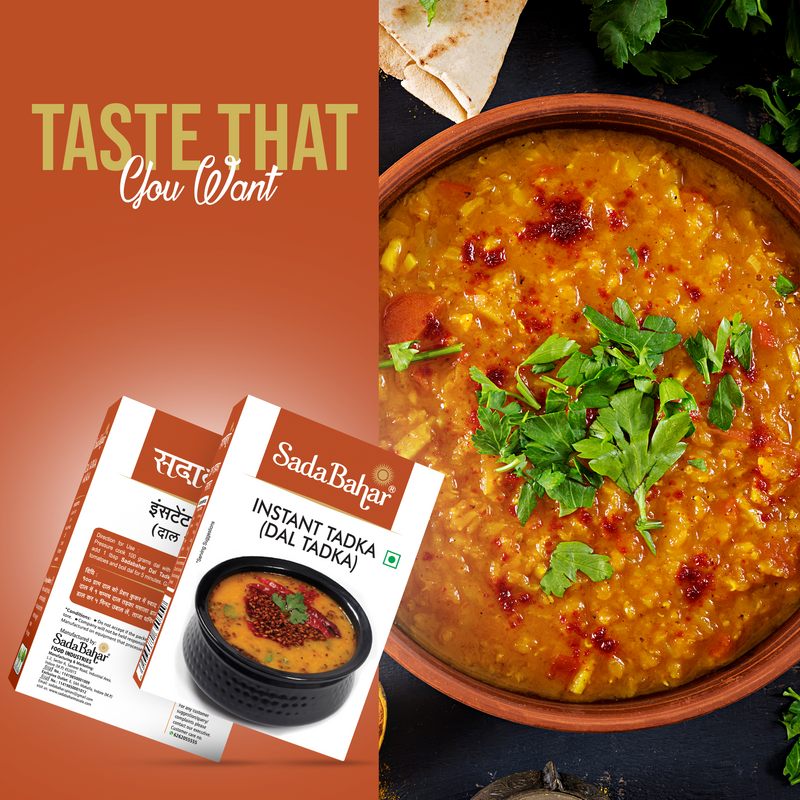 Instant Tadka (Dal Tadka)